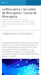 Mobile Screenshot of lafibraopticaperu.com